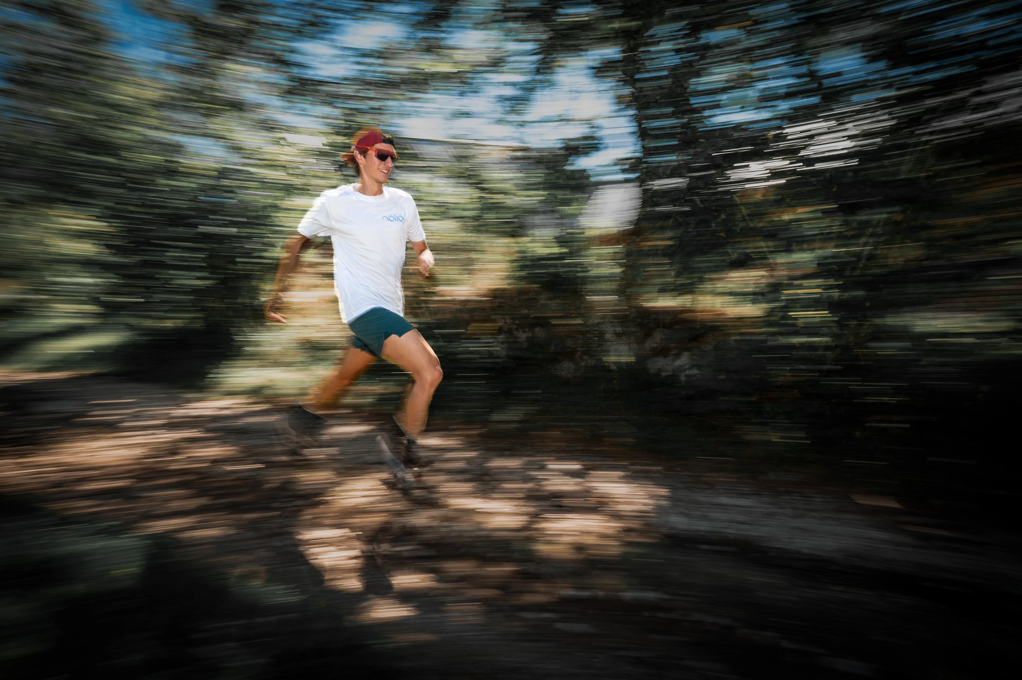 Sportif en course